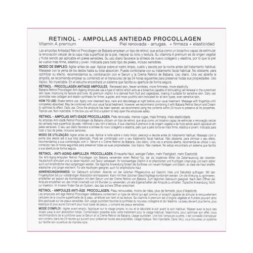 Babaria ampoules dropper delivering concentrated actives for radiant, even tone.