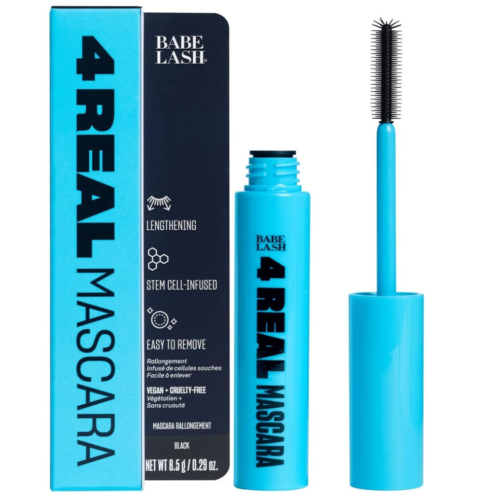 Babe Original 4 Real Mascara wand close-up grips every lash for defined separation.