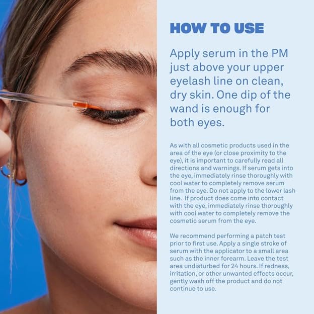 Serum quick-dry formulation dries in 1-2 minutes after nightly use