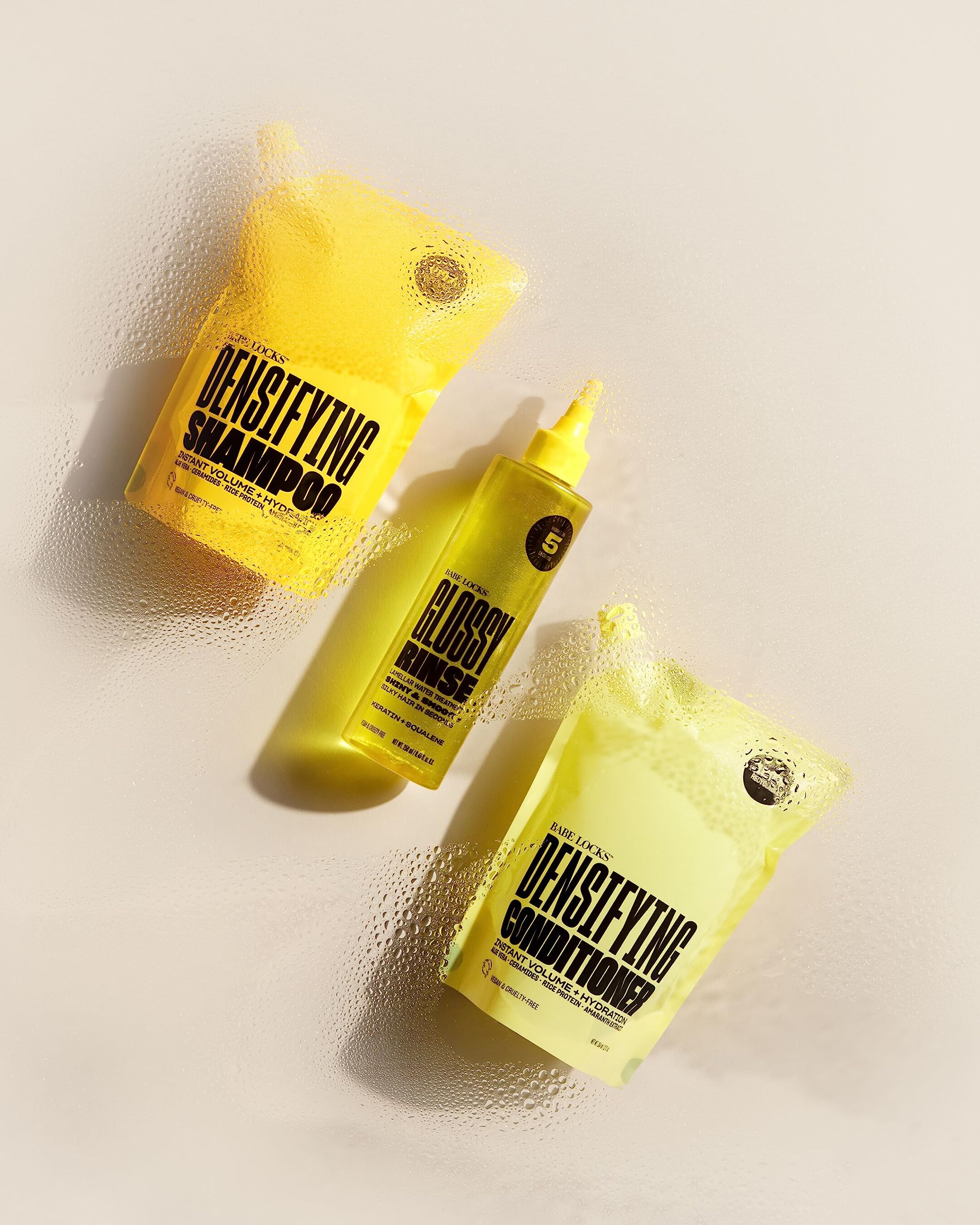 Lightweight hydration without weighing hair down for a glossy finish
