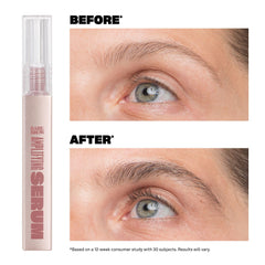 Babe Original Brow Serum packaging shows the compact 3mL bottle.