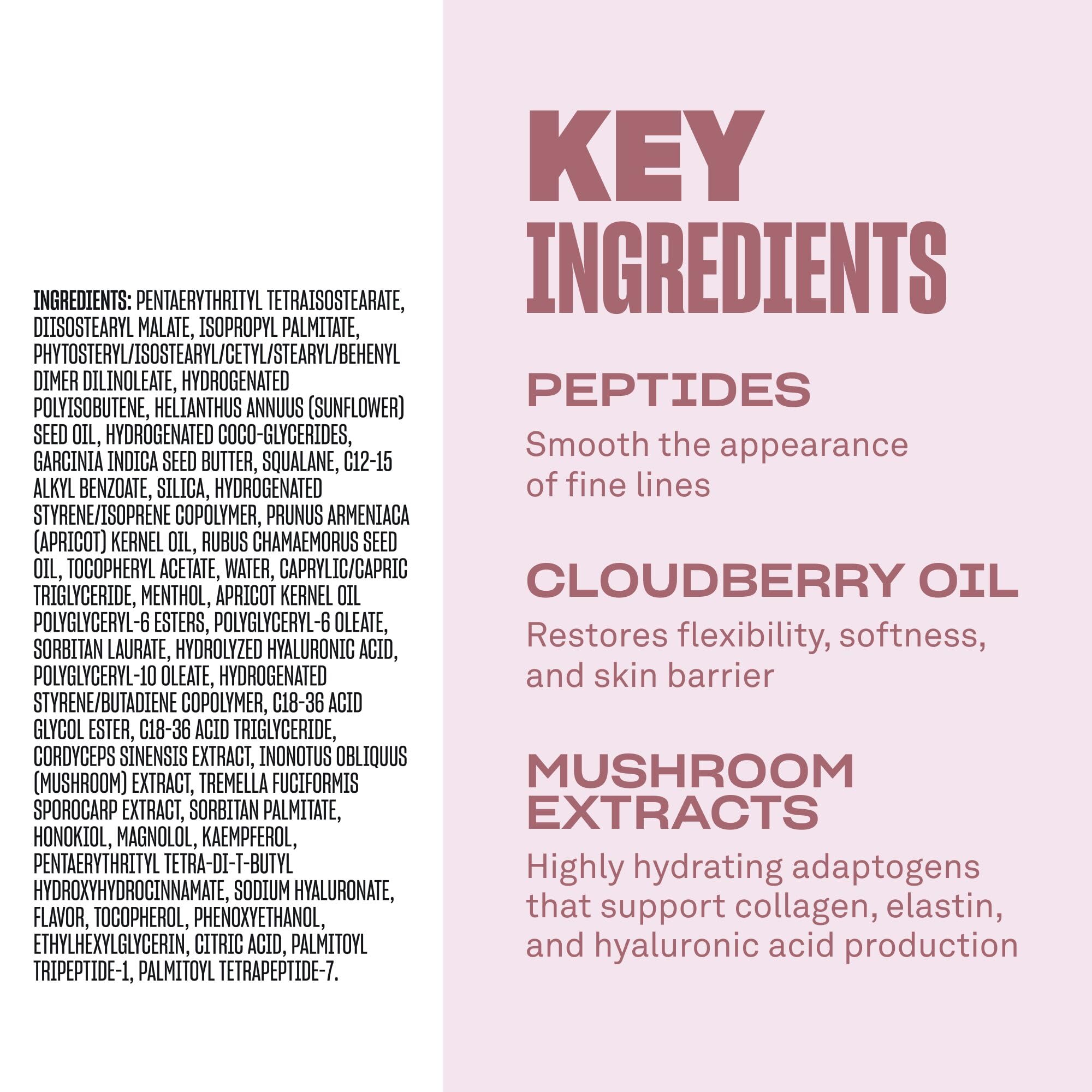 Cloudberry oil detail from Cloud 9 Lip Serum for hydration