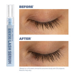 BABE ORIGINAL Renewing Lash Serum brush applicator for precise, gentle lash-line application