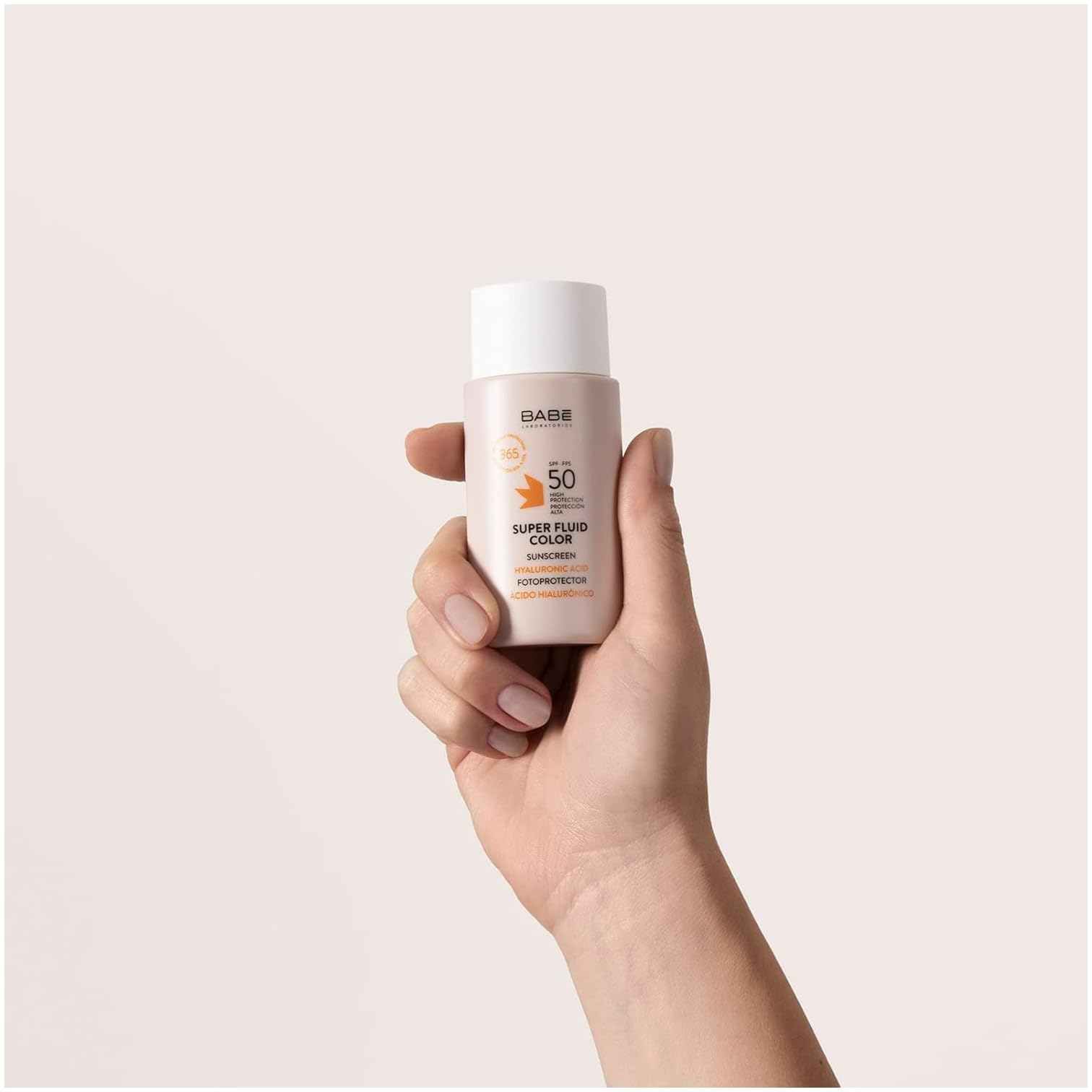Babe sunscreen is water resistant for outdoor activities.