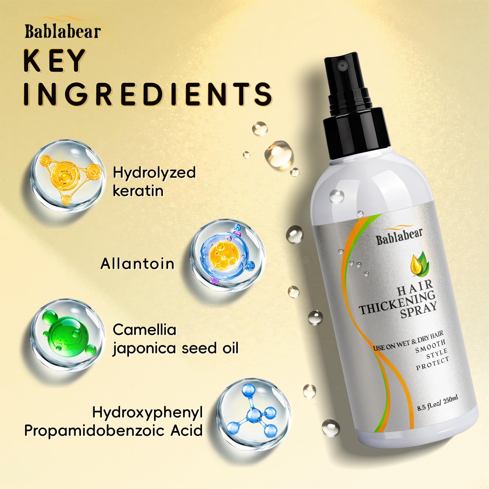Bablabear fragrance-profile with citrus and florals and warm base