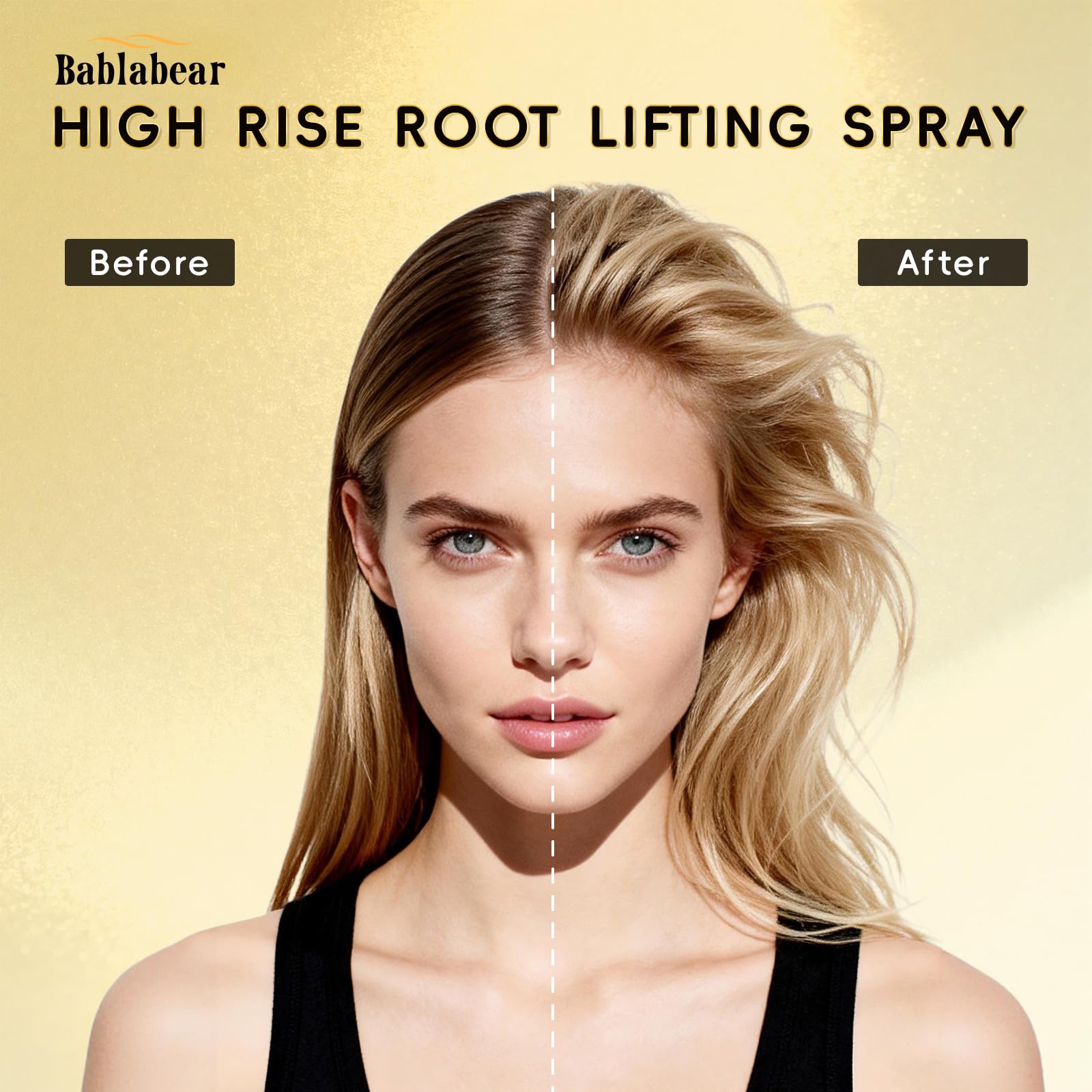 Bablabear spray adds volume and fullness to fine hair without stiffness