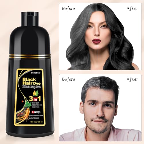 Bablabear herbal blend with argan, olive oil, and turmeric for smoother, frizz-free hair.