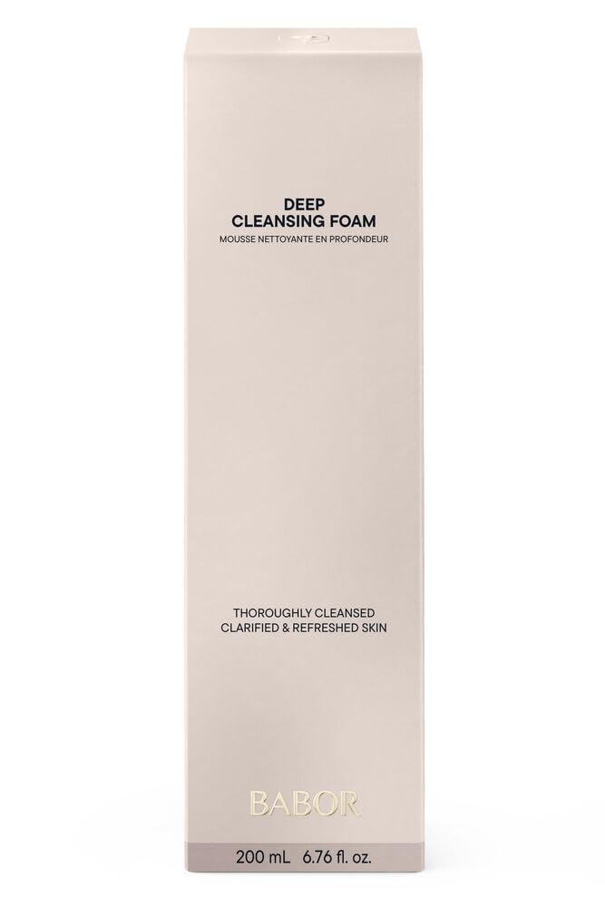 BABOR Deep Cleansing Foam foamy lather, ideal daily clean for oily areas