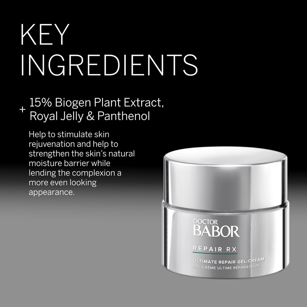 Applying BABOR Doctor Repair RX Gel-Cream to skin for even tone