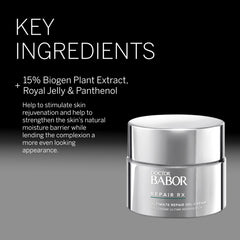 Applying BABOR Doctor Repair RX Gel-Cream to skin for even tone