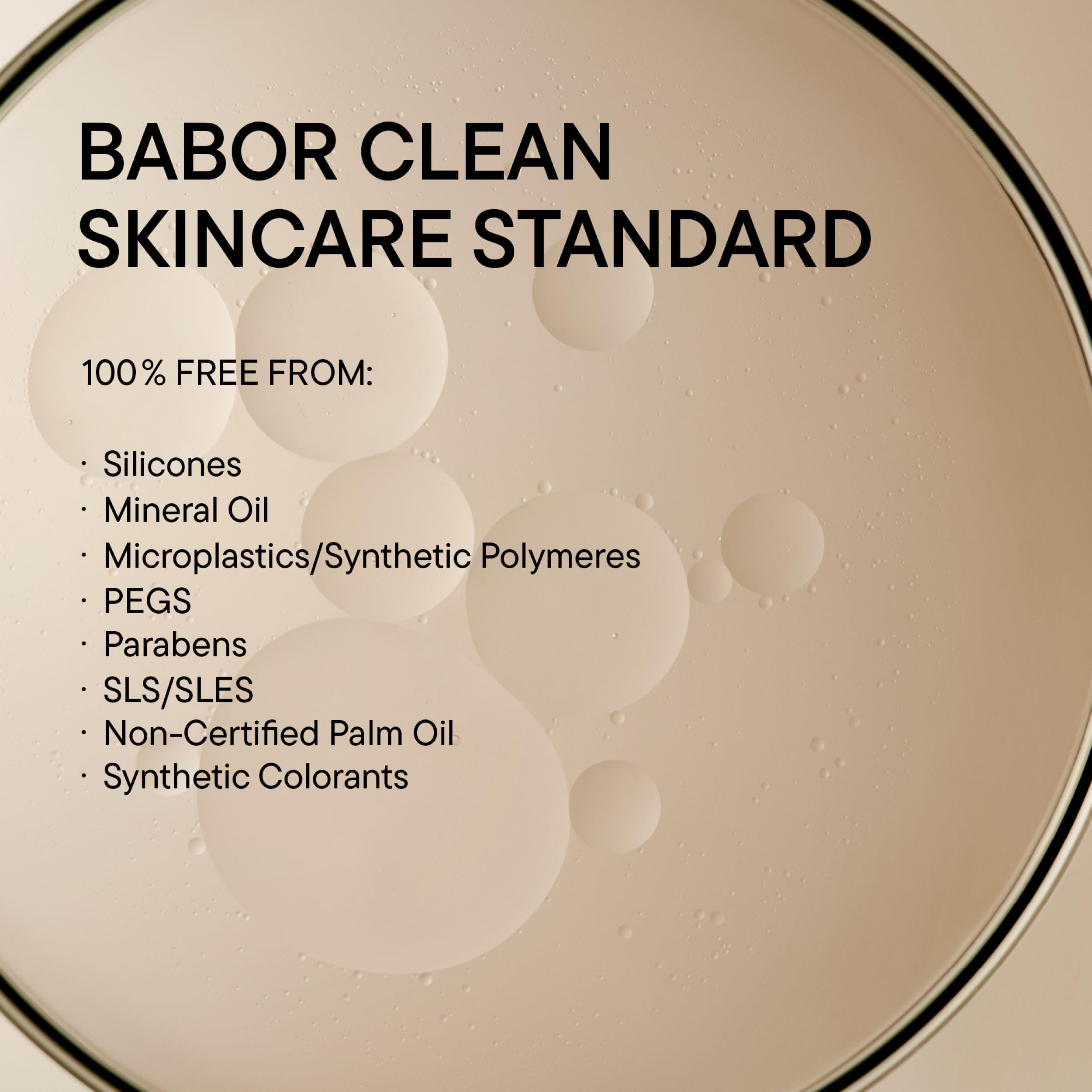 Ingredient overview of BABOR Doctor Repair RX Gel-Cream formula