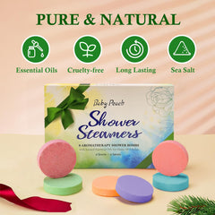 BABYPEACH mint shower steamer for refreshing cool steam