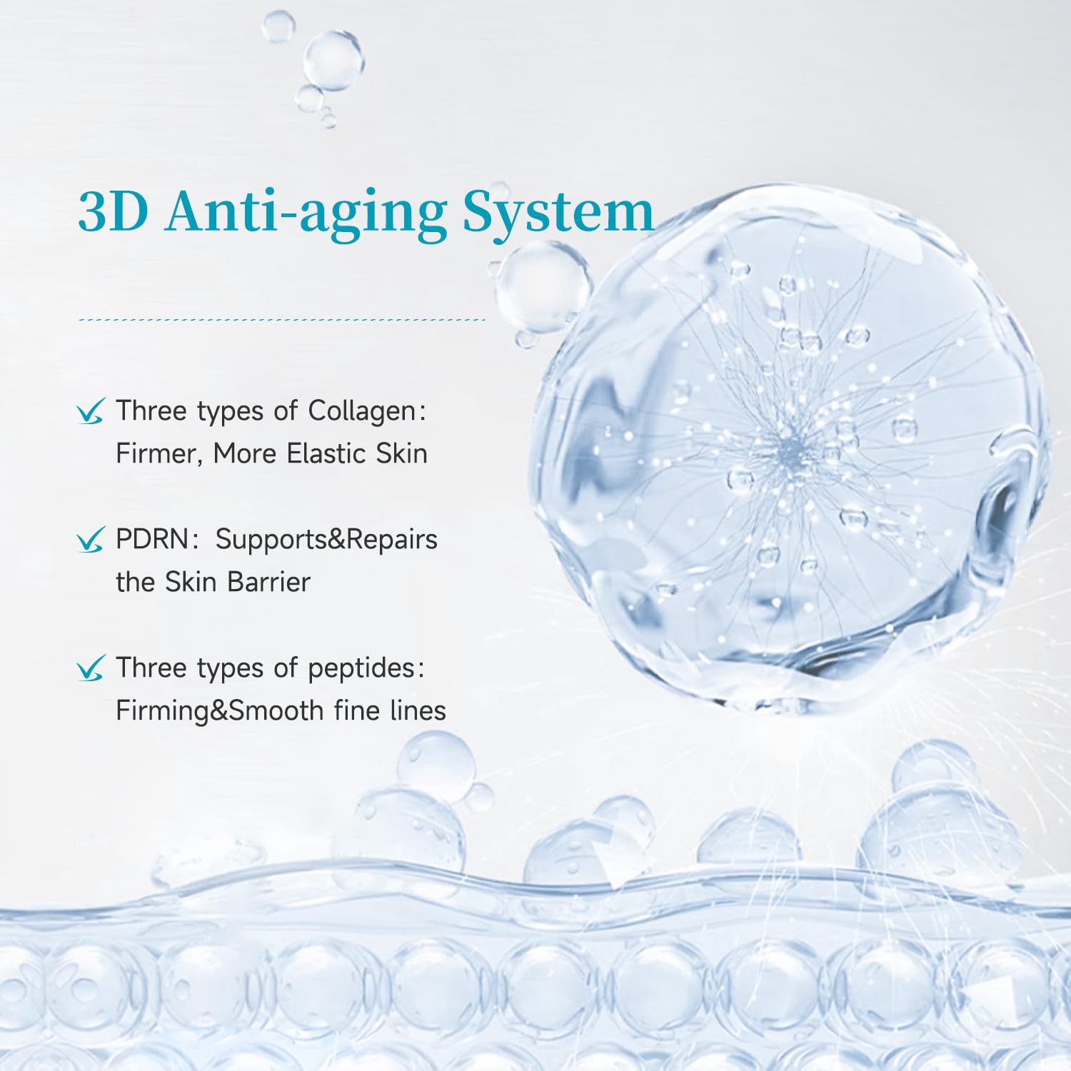 BACHERI application scene showing serum layering routine.