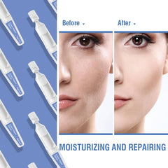 BACHERI Ection barrier repair serum texture: lightweight, non-sticky hydration for all skin types.