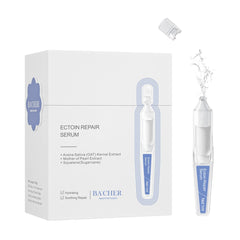 BACHERI Ection Hydrating Repair Ampoules pack for on-the-go hydration and barrier support.
