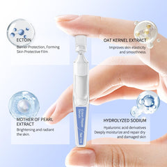 BACHERI lightweight serum texture absorbs quickly and feels non-sticky