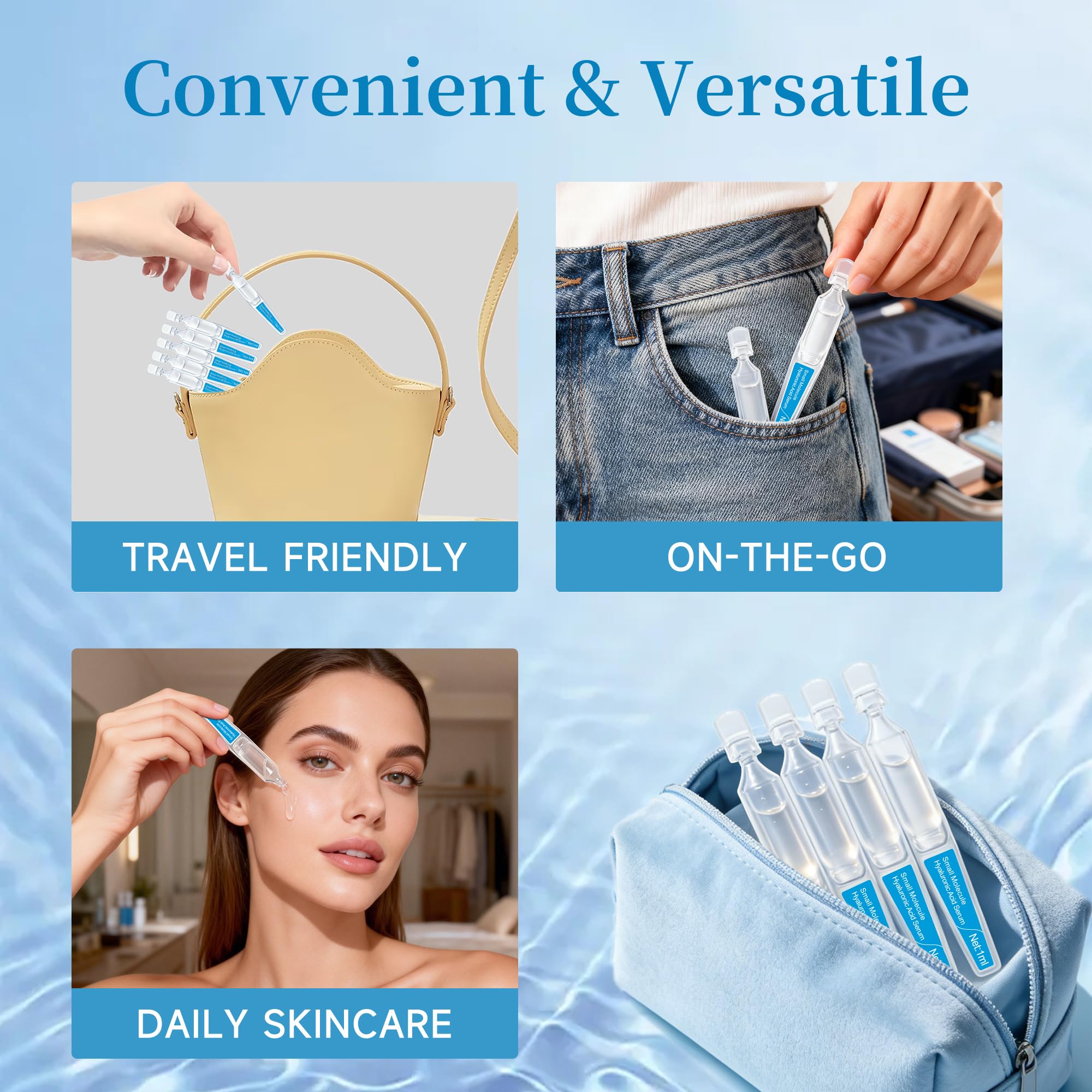 Fragrance-free badge on BACHERI Hyaluronic Serum for sensitive skin