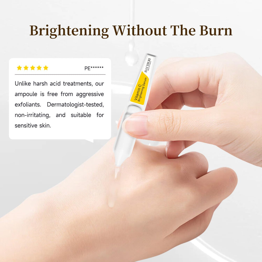 BACHERI Vitamin C Brightening Serum Niacinamide focus for even tone