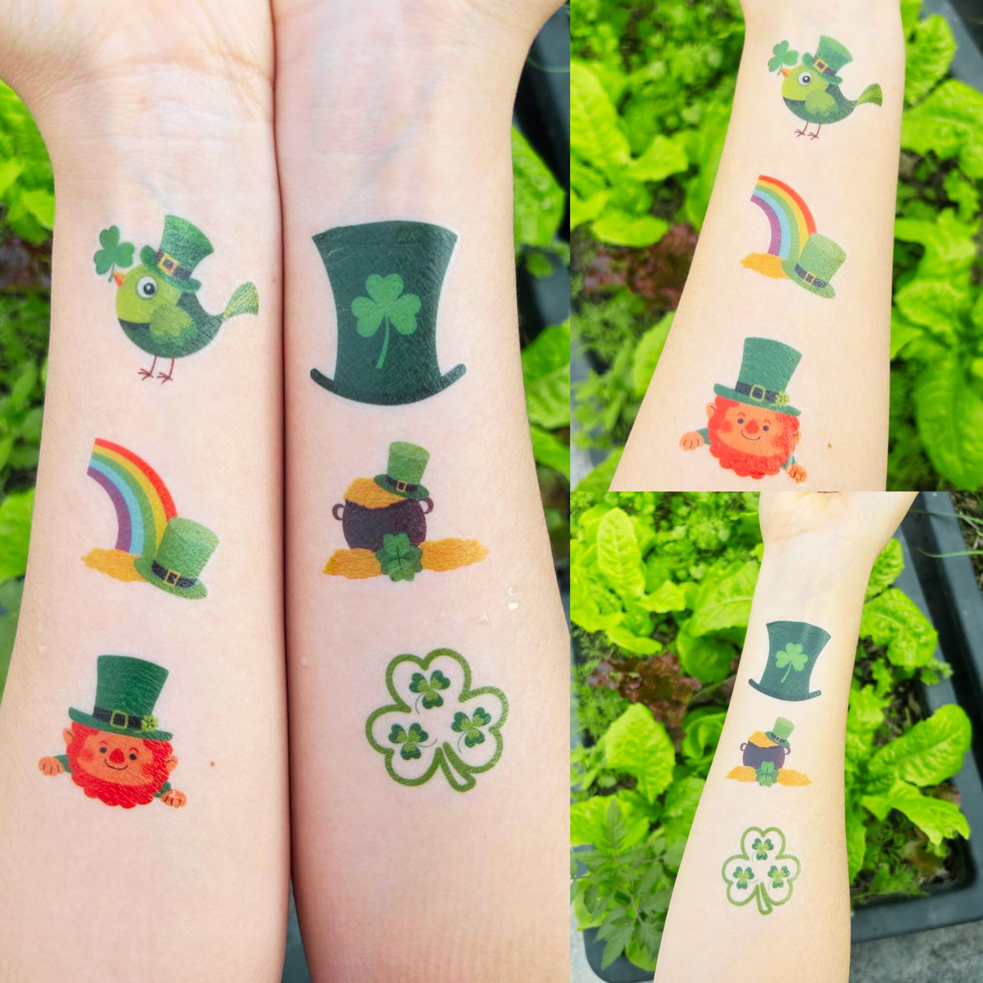 Backtopeia St Patrick's tattoos party favors enhance social moments at events.