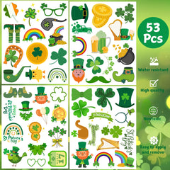Backtopeia St Patrick's tattoos cheerful sayings for festive flair on skin.