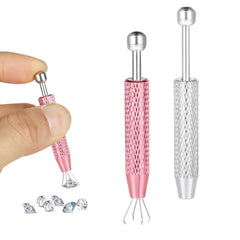 BACUTHY piercing ball grabber tool with four claws for precise tiny-part pickup.
