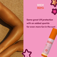 Bada Boom Bada Bling fragrance-free formula ideal for sensitive skin.