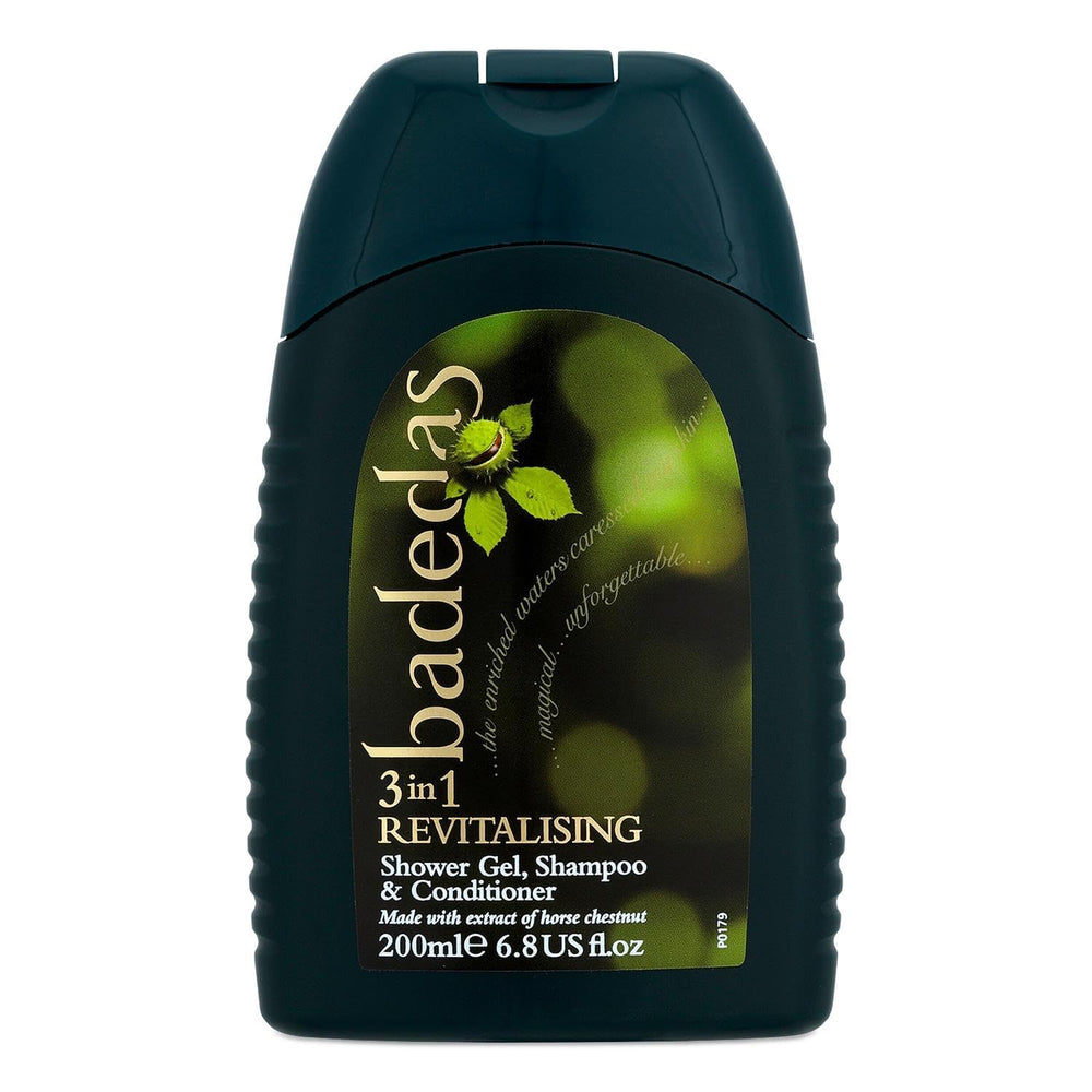 Badedas revitalising bottle front for an invigorating daily cleanse