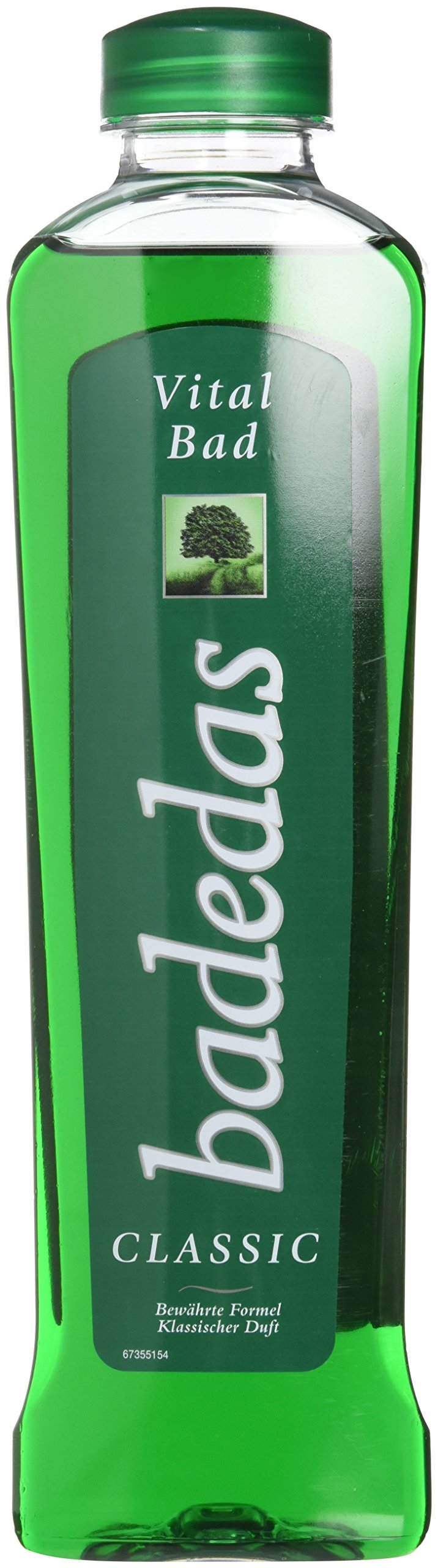Badedas Vital Bath Additive bottle shown for a refreshing soak and revitalized skin
