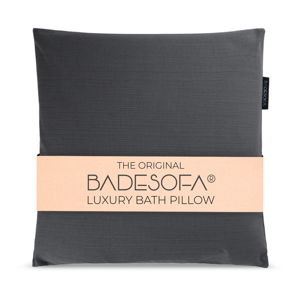 BADESOFA bath pillow with full-back support for relaxing soaks.