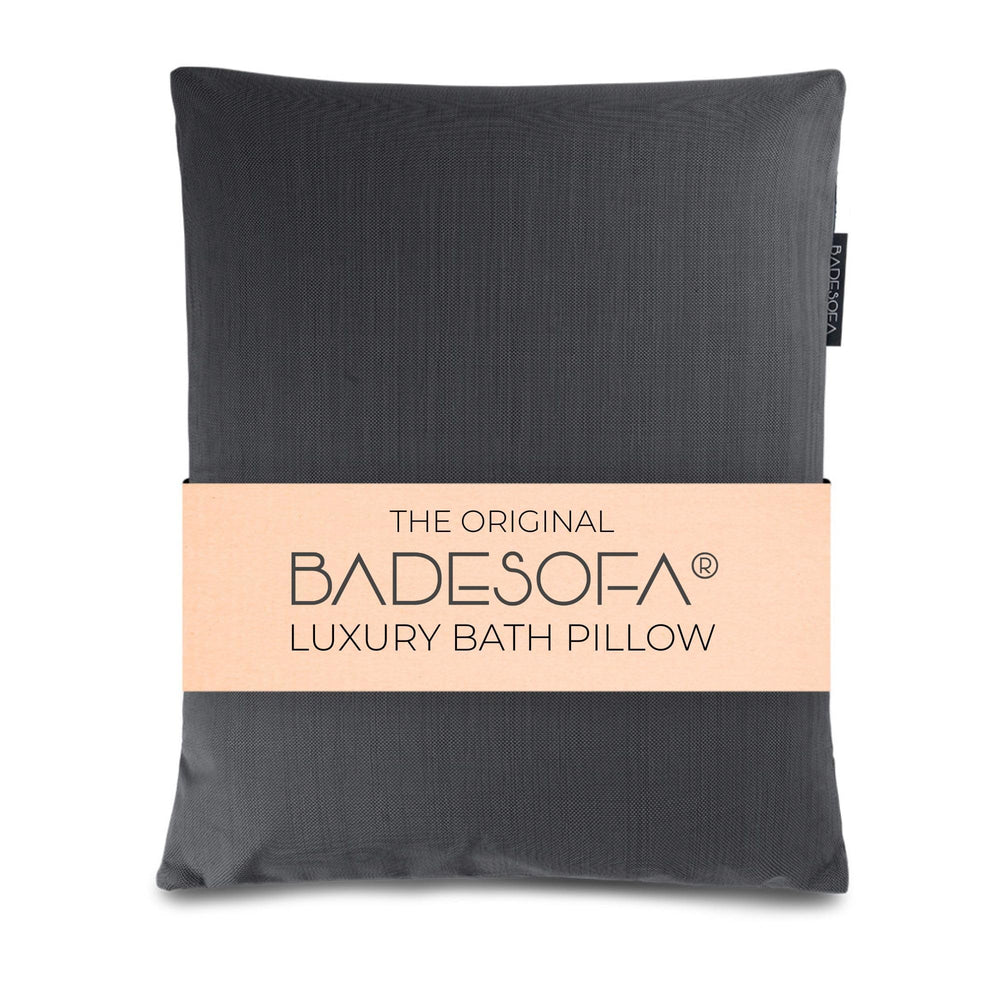 BADESOFA Luxury Bath Pillow S front view showing full-body spa support.