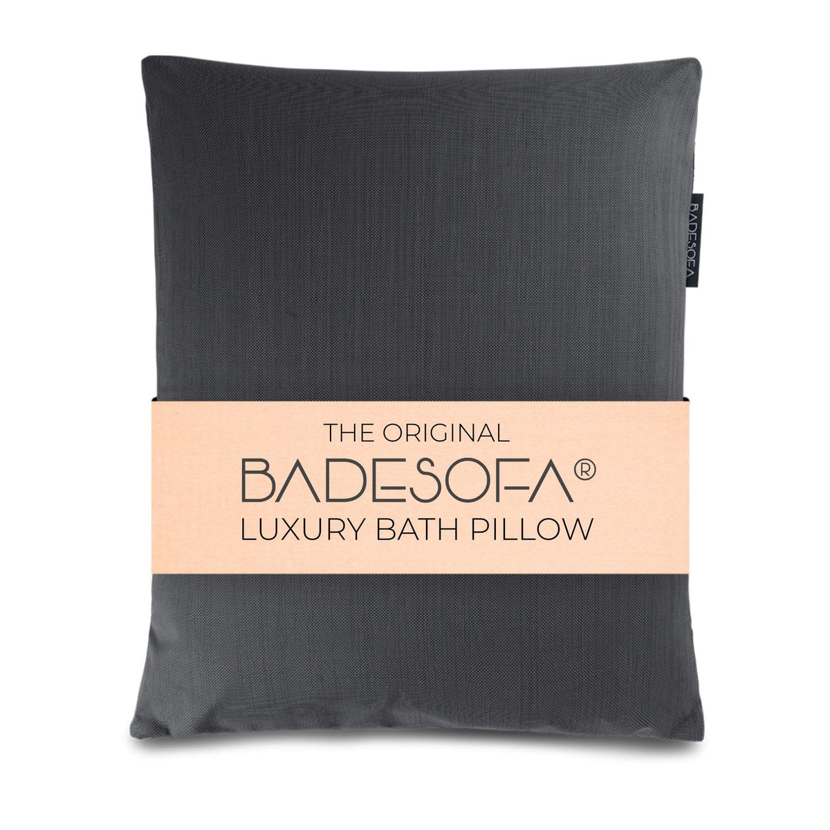 BADESOFA Luxury Bath Pillow S front view showing full-body spa support.