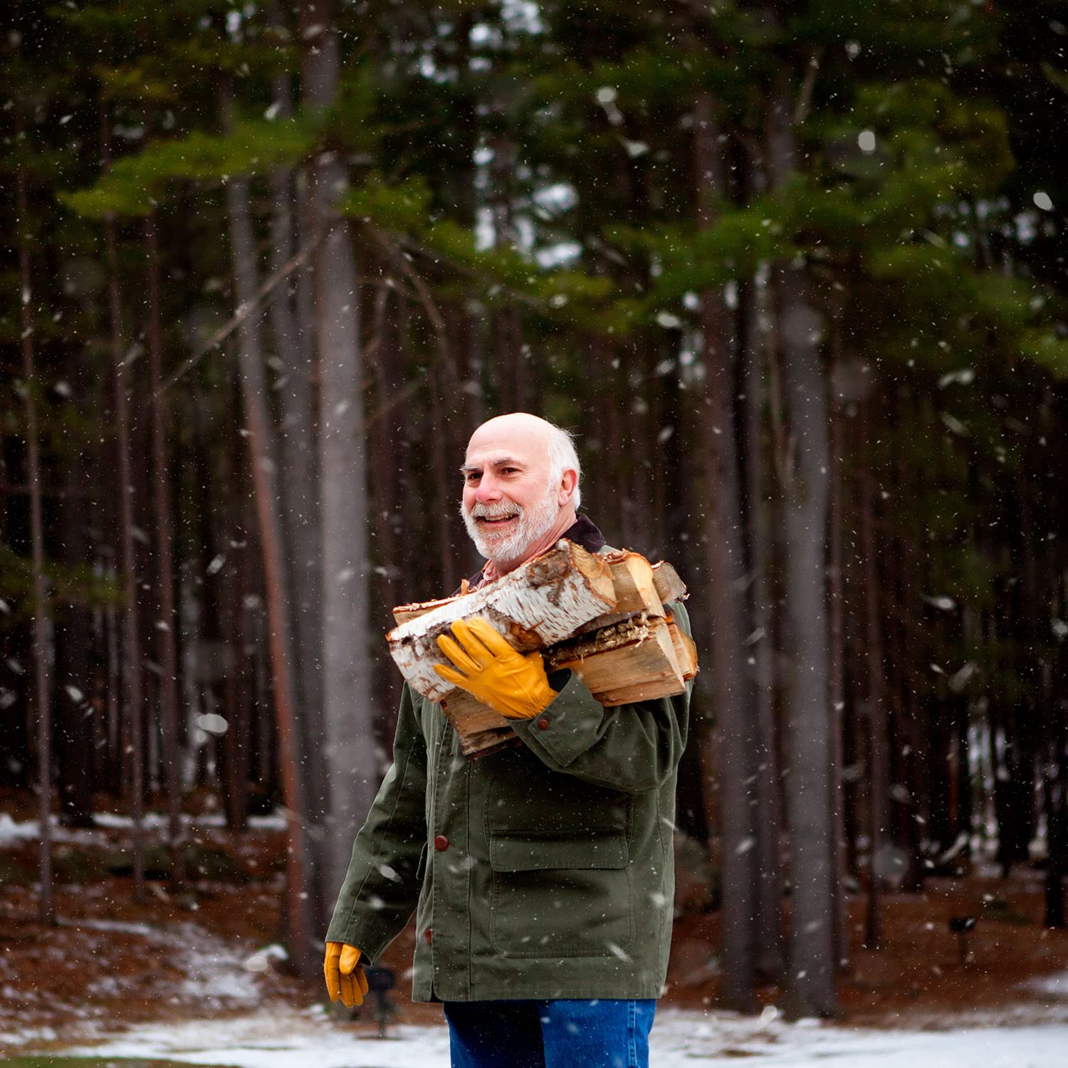 Badger Balm close-up texture illustrating smooth, lightweight feel on skin.