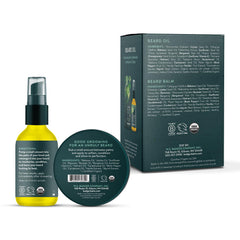 Badger beard oil texture on skin delivers lightweight hydration with no grease
