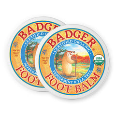 Badger Foot Balm 2oz tin for on the go foot care