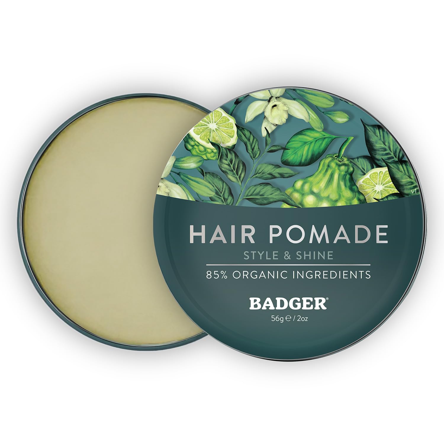 Badger Hair Pomade USA-made by a family-run company.
