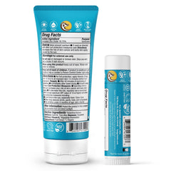 Badger mineral sunscreen face stick SPF 35 for easy spot protection.