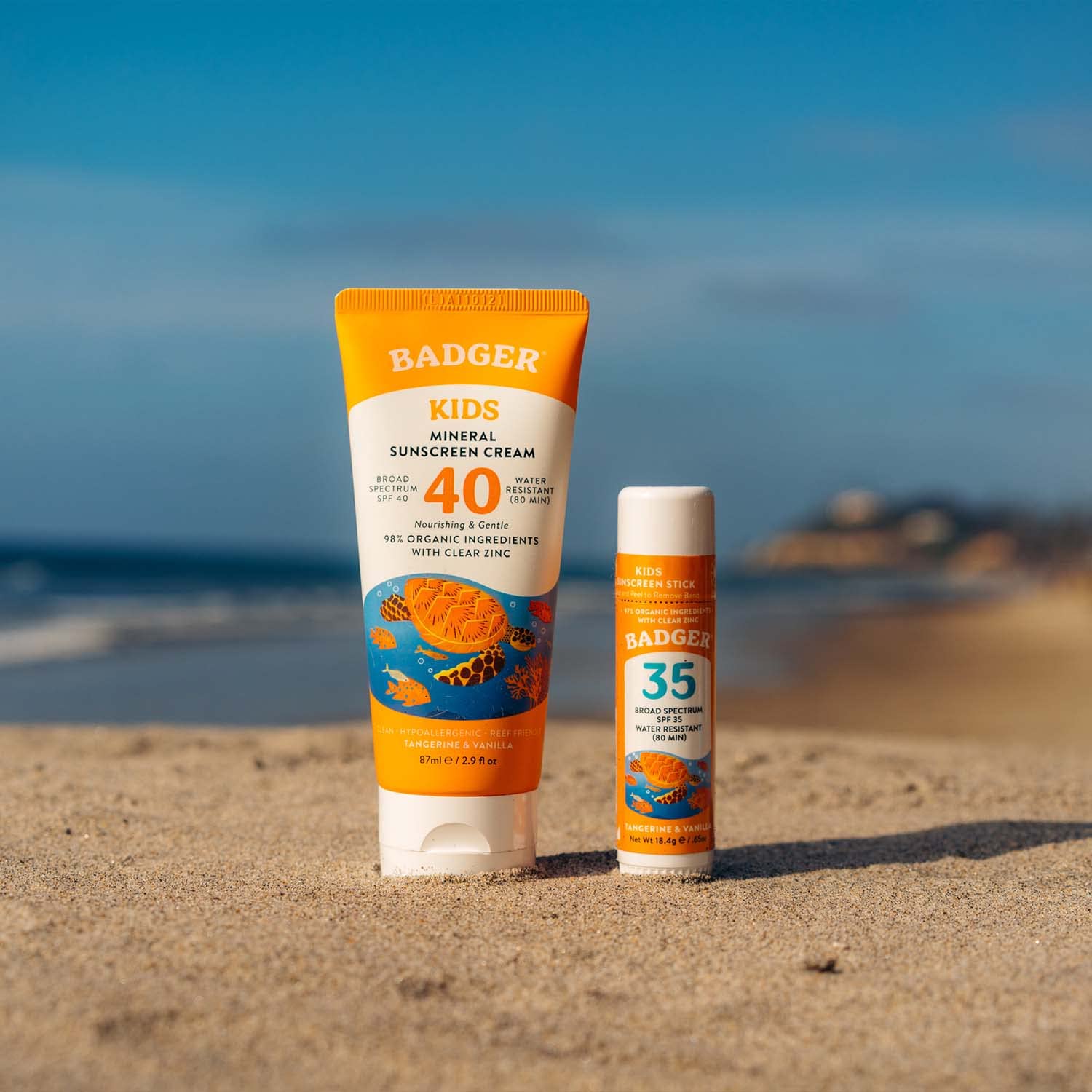 Badger Organic Sun Care made in the USA with solar power.