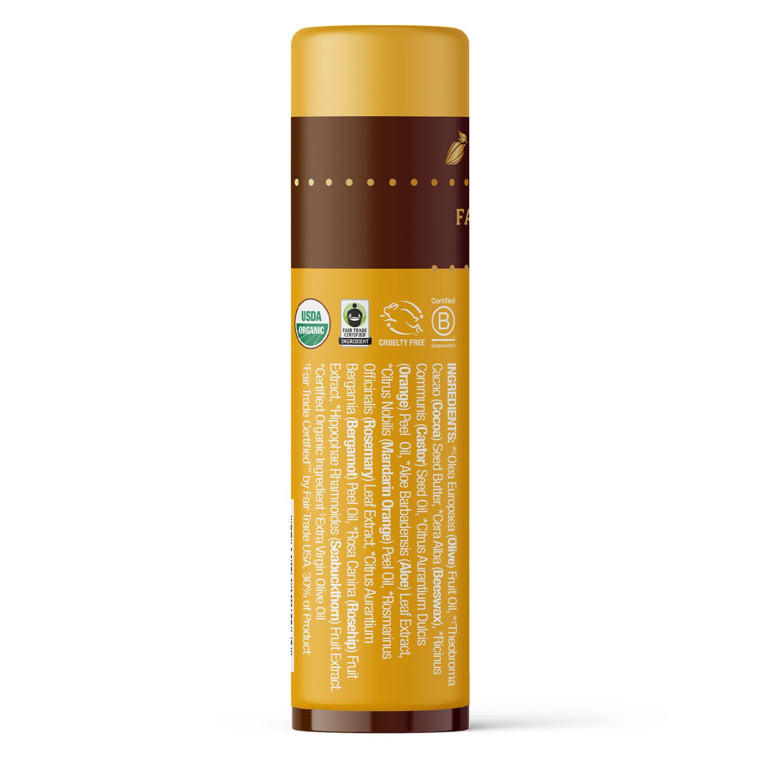 Badger lip balm texture closeup highlighting rich moisture for dry lips