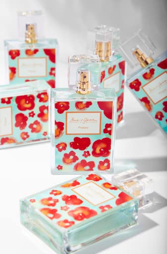 Badgley Mischka Poppy EDP label detail communicates brand elegance.