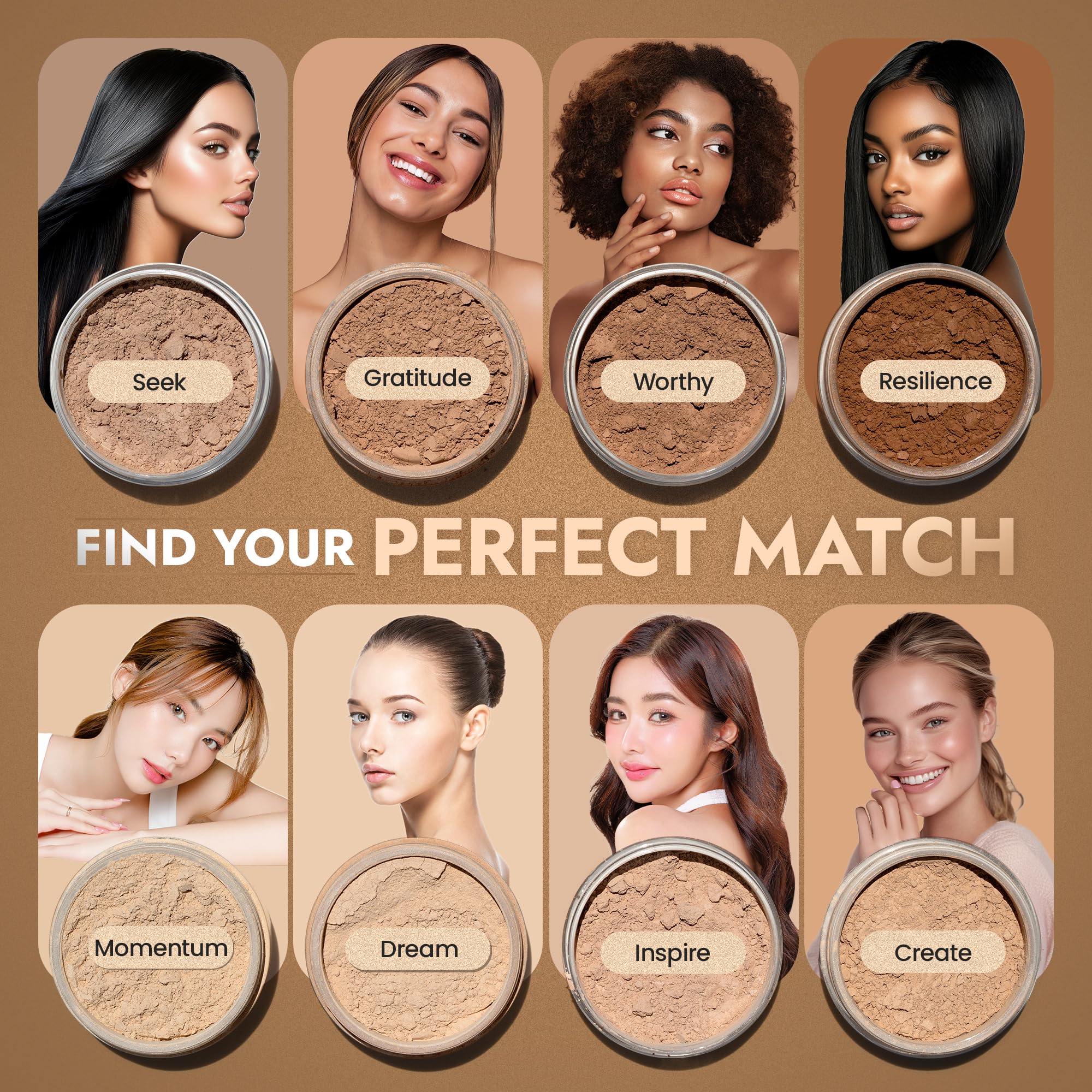 Sensitive skin-friendly formula of InstaFame powder foundation