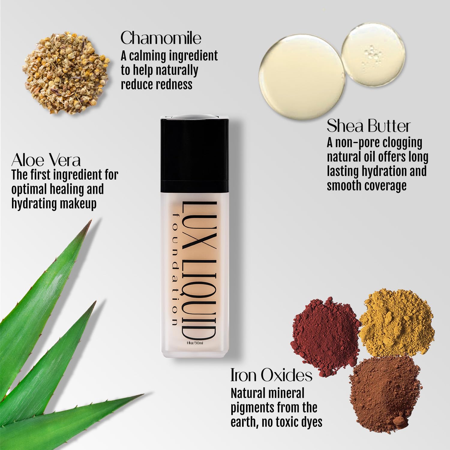 BaeBlu Luxe foundation routine with Espresso shade for a quick, radiant daily look.