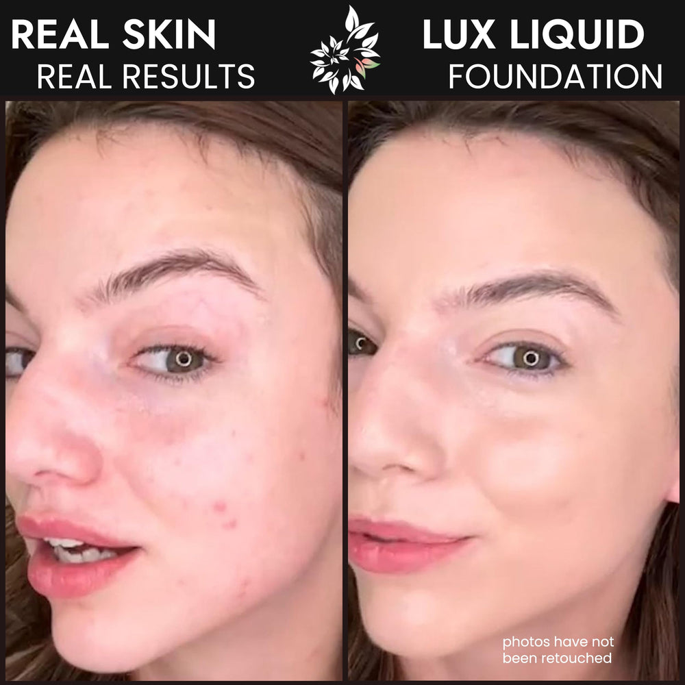 BaeBlu application buff image shows quick, even tone across the skin.