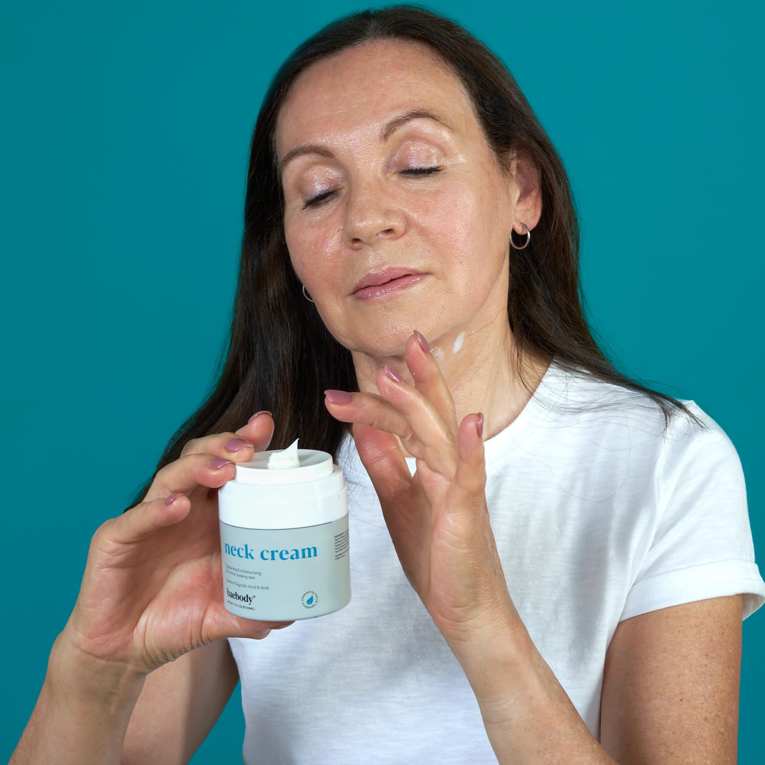 Baebody made-in-usa badge emphasizes safe, cruelty-free skincare.