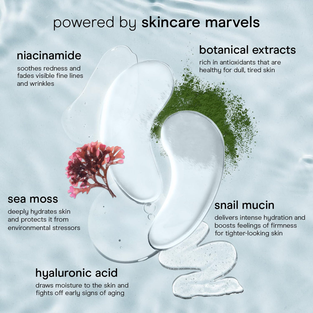 Baebody Patch with Niacinamide and Hyaluronic Acid for smoother appearance.