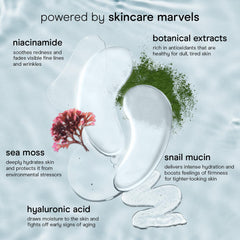Baebody Patch with Niacinamide and Hyaluronic Acid for smoother appearance.