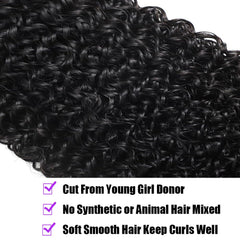 BAFUWIG Burmese Curly Bundles 20-inch ideal for dramatic length and volume.