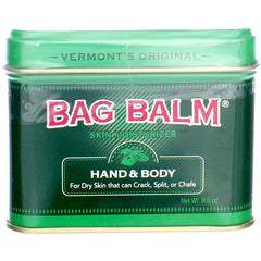 Bag Balm 8 oz pack of 2 tins on a shelf for everyday moisture