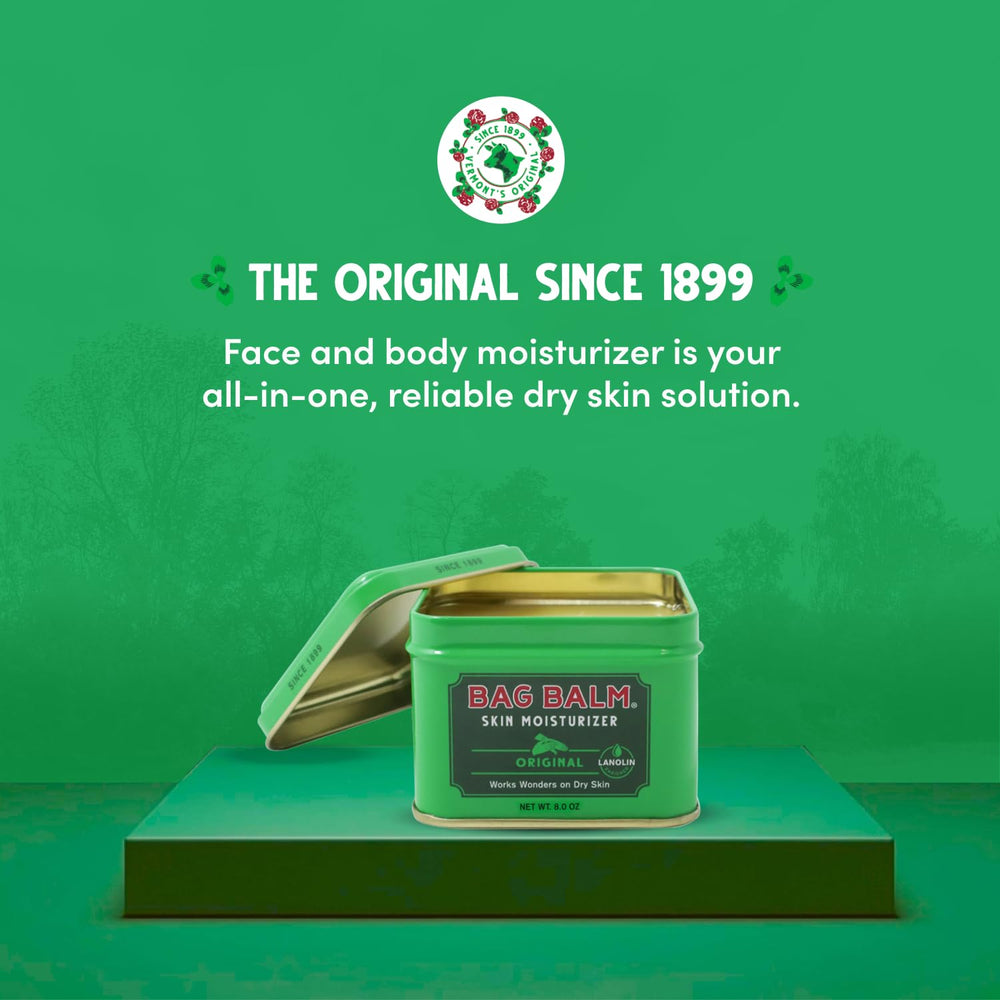 Bag Balm softens calluses and restores skin comfort.