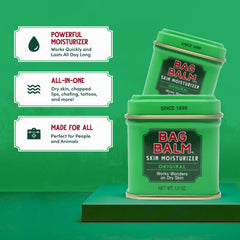 Bag Balm ingredient focus on lanolin texture for soothing skin.
