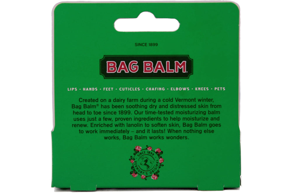 Bag Balm livestock care close-up highlighting versatile outdoor skin help.